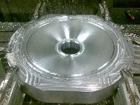 Aluminiumform geschruppt