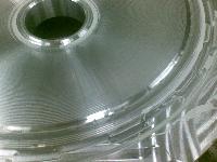 Aluminiumform Ausschnitt geschruppt
